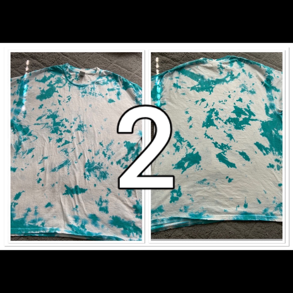 Hand Dyed Tie Dye T-Shirt XL